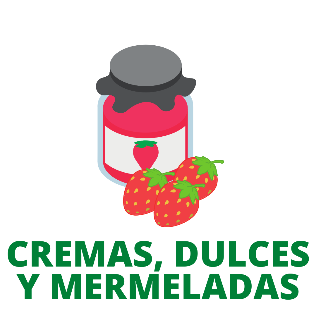 CREMAS, DULCES Y MERMELADAS