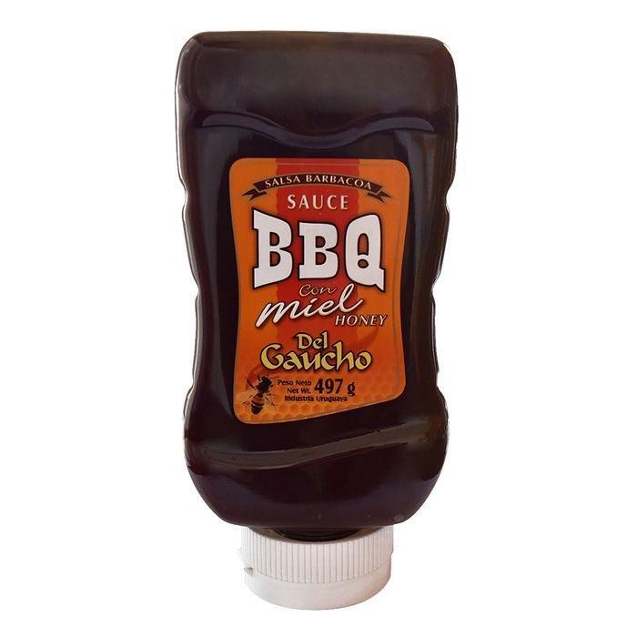 Salsa barbacoa con miel DEL GAUCHO 497 g
