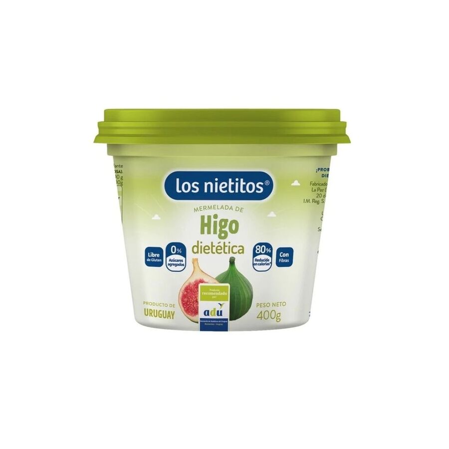 Mermelada de higo LOS NIETITOS 0% azúcar 400 g