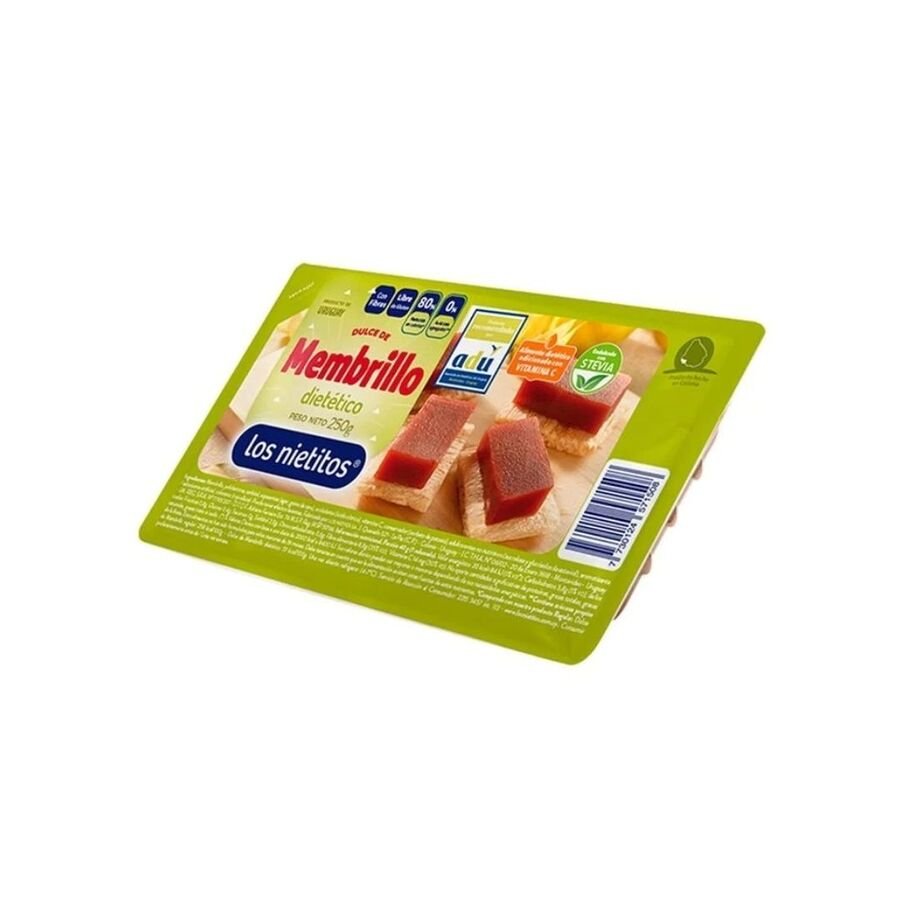 Dulce de membrillo cero azúcar LOS NIETITOS 250g