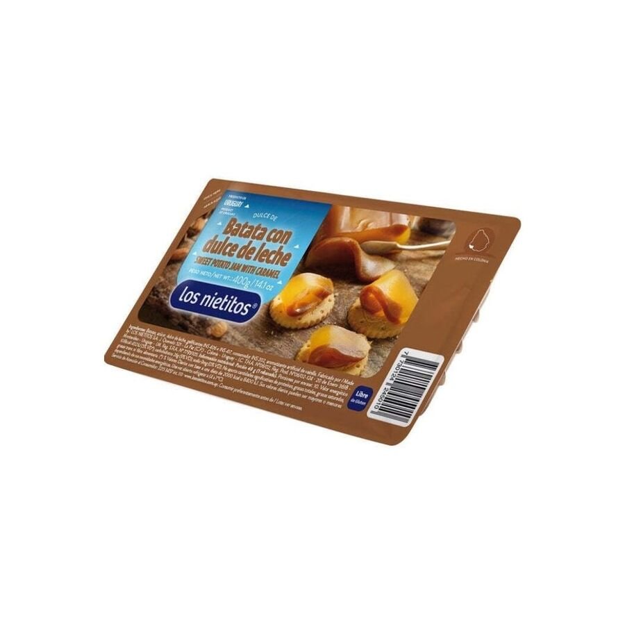Dulce batata con dulce de leche LOS NIETITOS 400 g