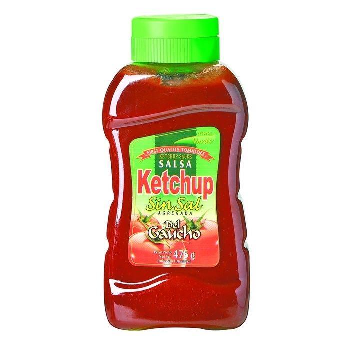 Salsa kétchup sin sal DEL GAUCHO 475 g