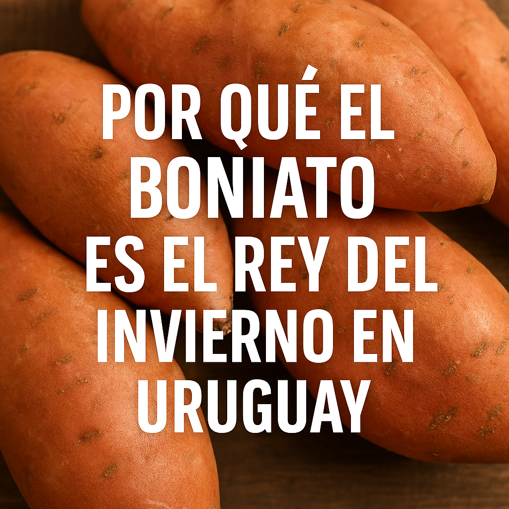 🍠 Por qué el boniato es el rey del invierno en Uruguay