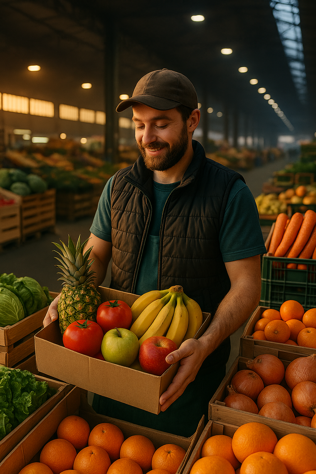🌄 ¿Frutas y verduras directo del mercado? Así trabaja Frumix cada mañana