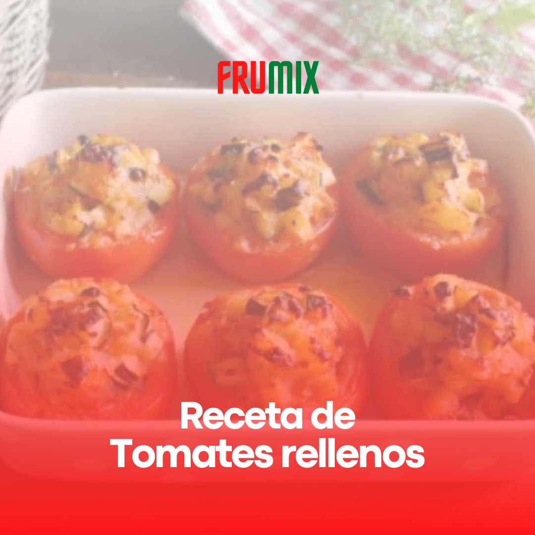 Receta de Tomates rellenos vegetarianos
