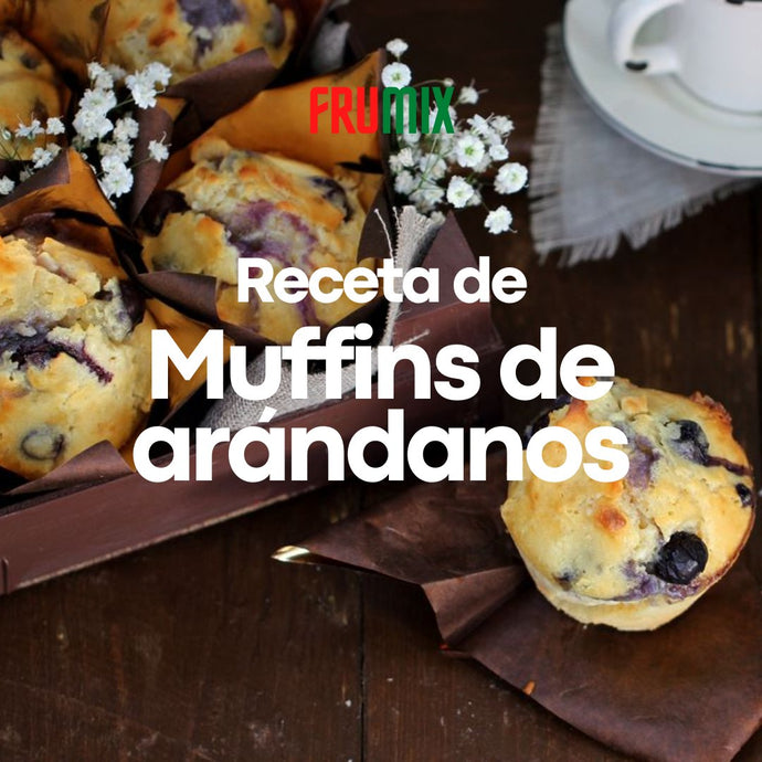 Receta de Muffins de arándanos | FRUMIX