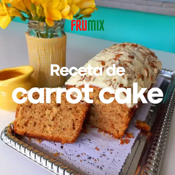 Receta de carrot cake | FRUMIX