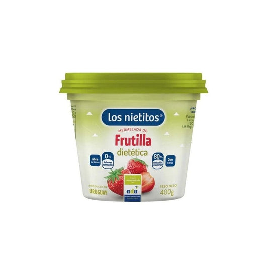 Mermelada frutilla LOS NIETITOS 0% azúcar 400 g