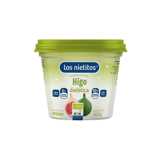 Mermelada de higo LOS NIETITOS 0% azúcar 400 g