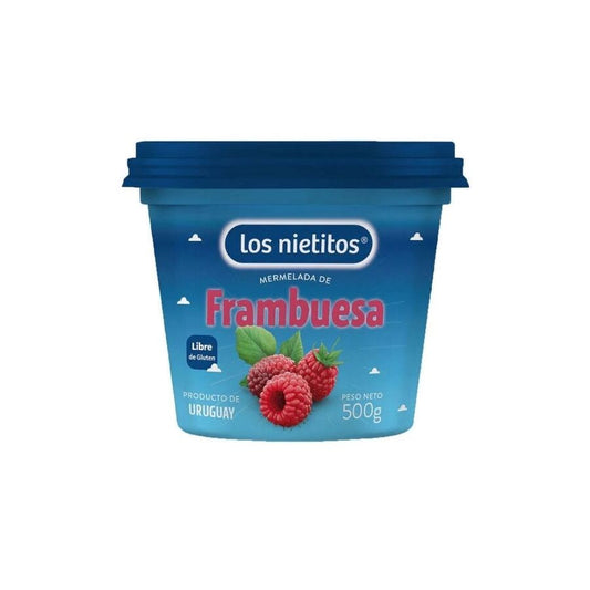 Mermelada LOS NIETITOS frambuesa 500g