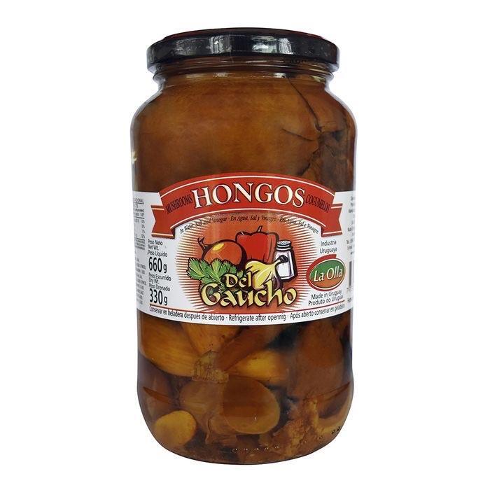 Hongos en vinagre DEL GAUCHO 660 g