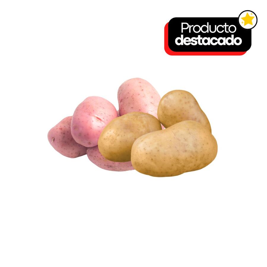 Combo Papas (500g Blanca + 500g Rosada)