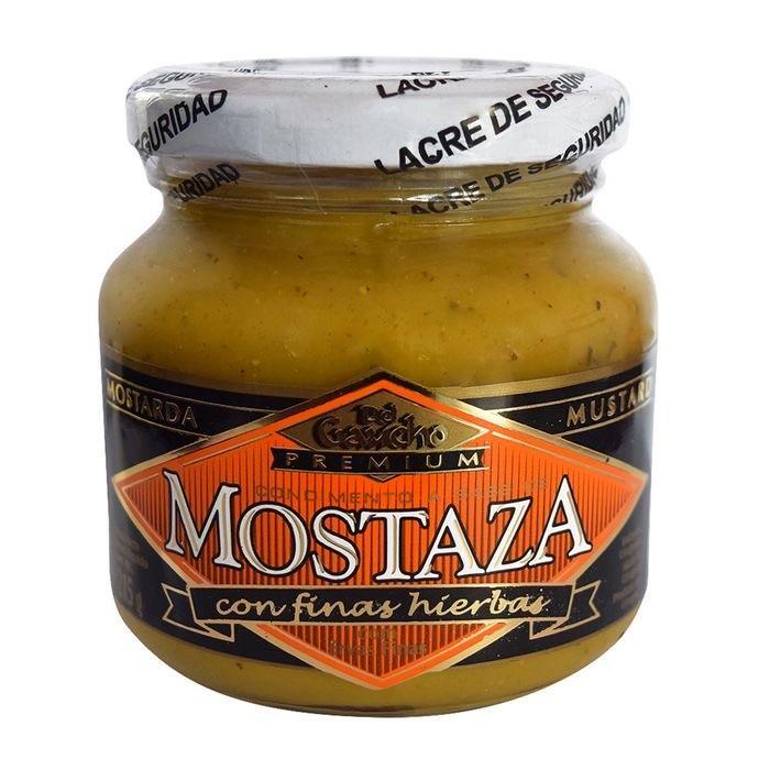 Mostaza premium finas hierbas DEL GAUCHO