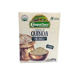 Semillas de Quinoa Orgánica Campo Claro 400 Grs