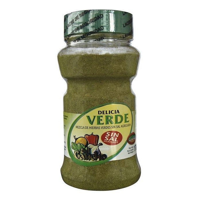 Condimento delicia verde sin sal DEL GAUCHO 170 g