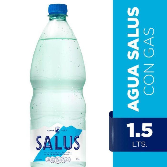 Agua Mineral Salus Con Gas 1.5Lt