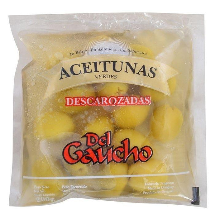 Aceitunas verdes sin carozo DEL GAUCHO 80 g